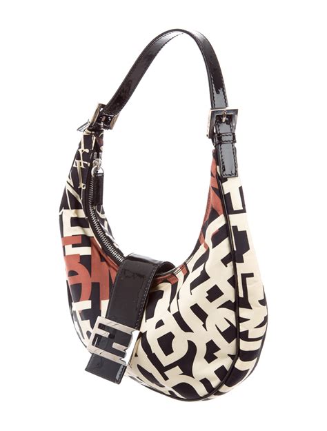 fendi silk bag|fendi over the shoulder bag.